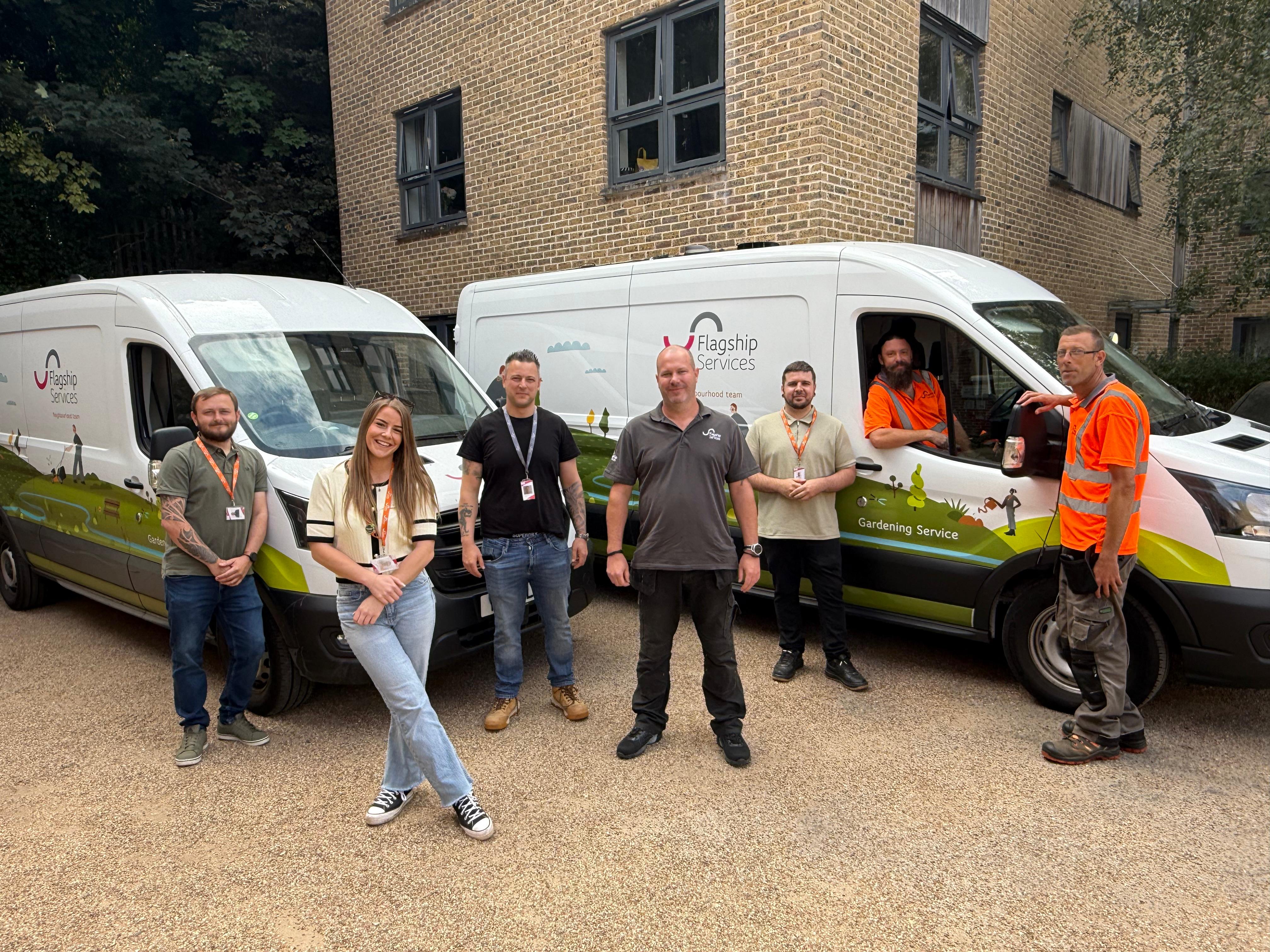 Flagship's mobile gardening teams ditch the depot for solar power